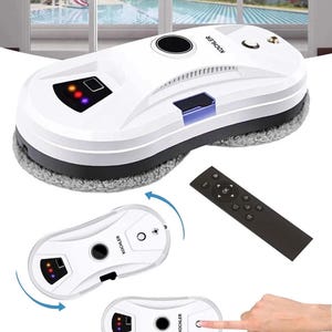 Smart Window Cleaning Robot – Automatic Vacuum, Remote Control, Multi-Surface Cleaner