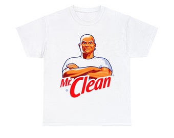 Mr Clean Logo Fan de produit de nettoyage T-shirt unisexe Sweat-shirt à capuche Taille S-4XL Blanc Nouveau