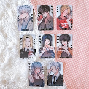 Photocard Nagumo Shin Shishiba Osaragi Rion Natsuki Sakamoto Days (conjunto 8ea)