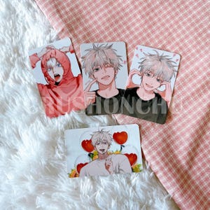 Photocard Gojo Satoru Jujutsu Kaisen (Set 4ea)