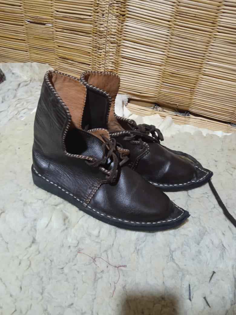 Vintage Nomad Black Suede Men’s moccasin style Boots — Classic Lace-Up Comfort Nomad - Black main image 4