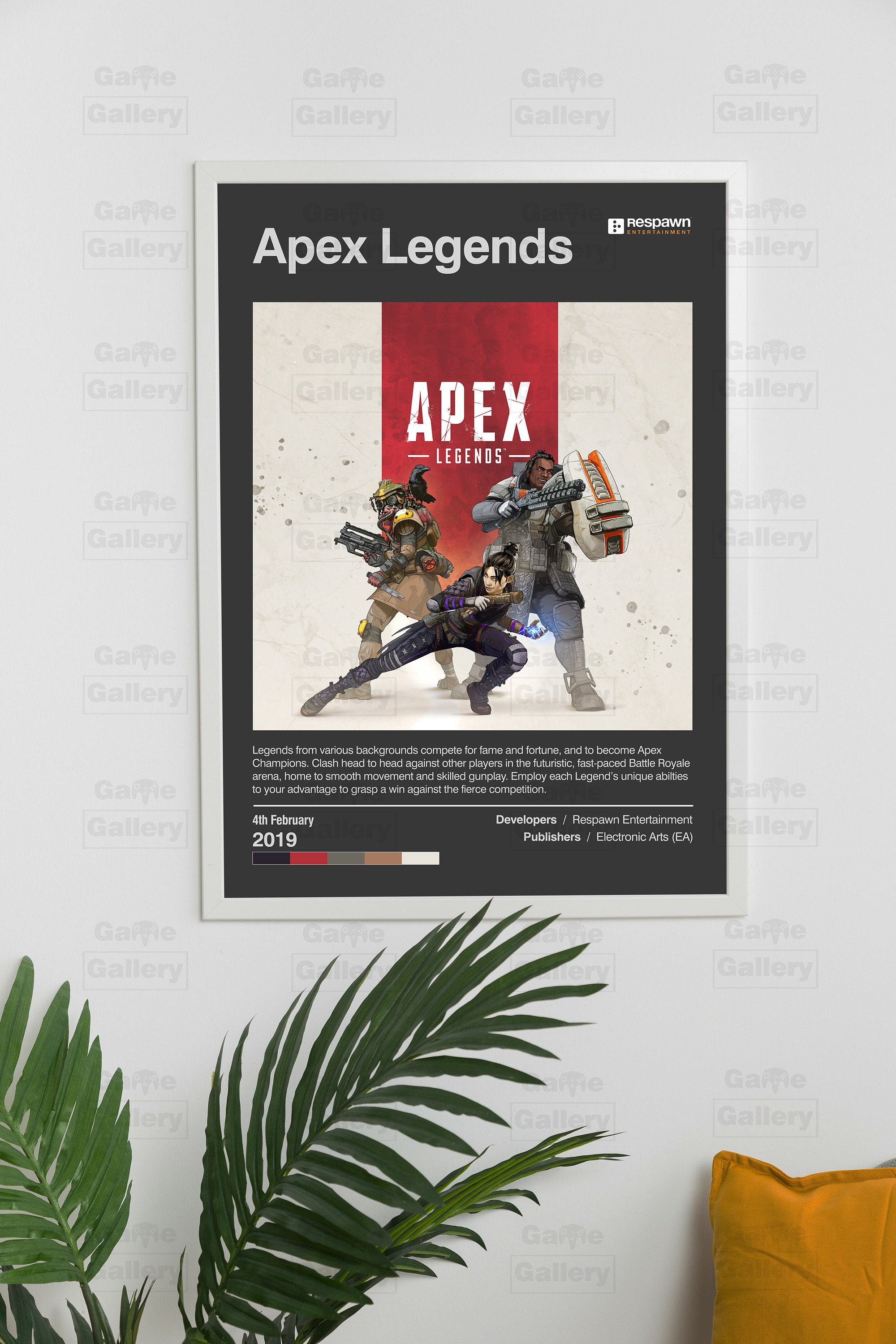 Apex Legends Poster Gaming Room Poster Video Game Poster Gaming Wall ...
