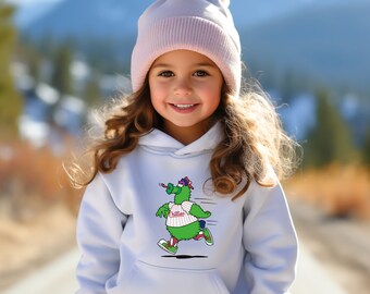 Phillies Phanatic Toddler Pullover Fleece Hoodie, Phillies Toddler Hoodie, Phanatic Sweatshirt for Toddler