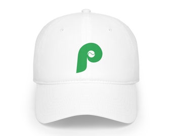 Phillies Green Low Profile Baseball Cap, Philadelphia Phillies Hat, Phillies Gear