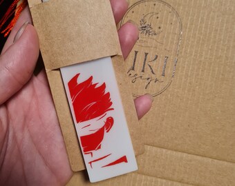 Jujutsu Kaisen Lesezeichen Bookmark Anime Manga Lesen Bücherwurm Leseratte Geschenk Fan Personalisiert