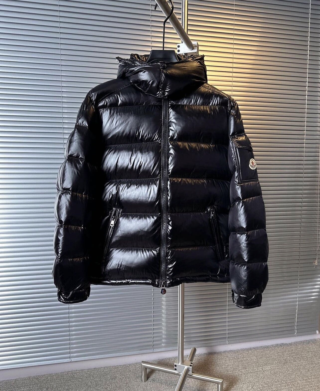 Men's Shiny Puffer Jacket, Jacket Hooded New Season 2024, Etsy