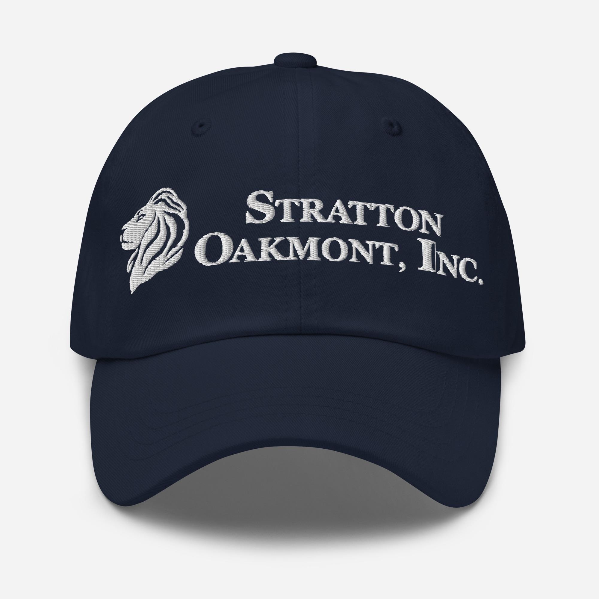 Stratton Oakmont Logo Embroidered Dad hat Finance Money Business Hat