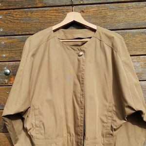 Vintage abgeschnittene Trench-Jacke. Größe S 36 Top Zustand Bild 1
