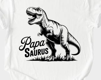 Papasaurus Dinosaur Shirt – T-Rex Themed Funny Father’s Day Gift T-shirt, Hoodie, Sweatshirt for Dads Who Love Dinosaurs