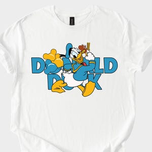 Donald Duck Shirt - Blue Cartoon Balloon Tee, Unisex Hoodie, Sweatshirt, Classic Disney Duck Gift for Fans