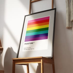 Pride Flag Wall Art, Pride Print, Pride Home Decor, Poster Set, LGBTQ Gift Wall Art Poster, LGBT Pride Poster, Pride Art, Digital Download