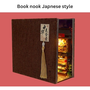Book Nook, regalos para niños, regalos para el Día de la Madre, regalos para el Día del Padre, regalos de cumpleaños, regalos para ella, kit de bricolaje, regalos para él, manualidades