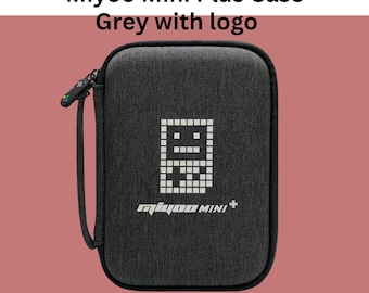 Miyoo Mini Plus Tasche: Graue EVA Hartschale Reise-Aufbewahrungstasche