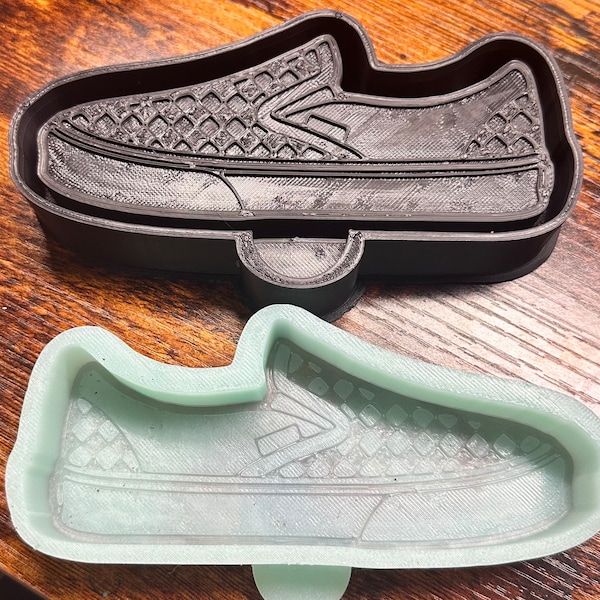 Slip on shoes (Van look alike) Freshie Mold