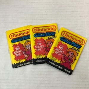 1989 Nintendo Card Packs - Etsy