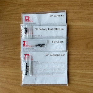 Rivarossi HO Scale Grab Iron Kits Passenger Car Parts Lot Coach RPO