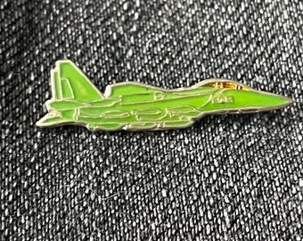 Vintage straaljager emaille pins luchtvaart pinback militair vliegtuig piloot cadeau