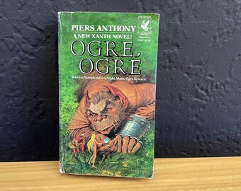 Piers Anthony Ogre Paperback 1982 Xanth Fantasy First Edition