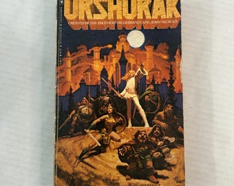 Vintage fantasyboek 1979 Urshurak paperback Hildebrandt omslag kriel