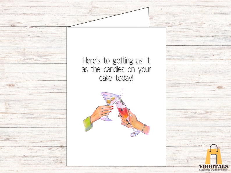 Printable Birthday Card Funny Birthday - Il 794xN.5824409859 Gr72 
