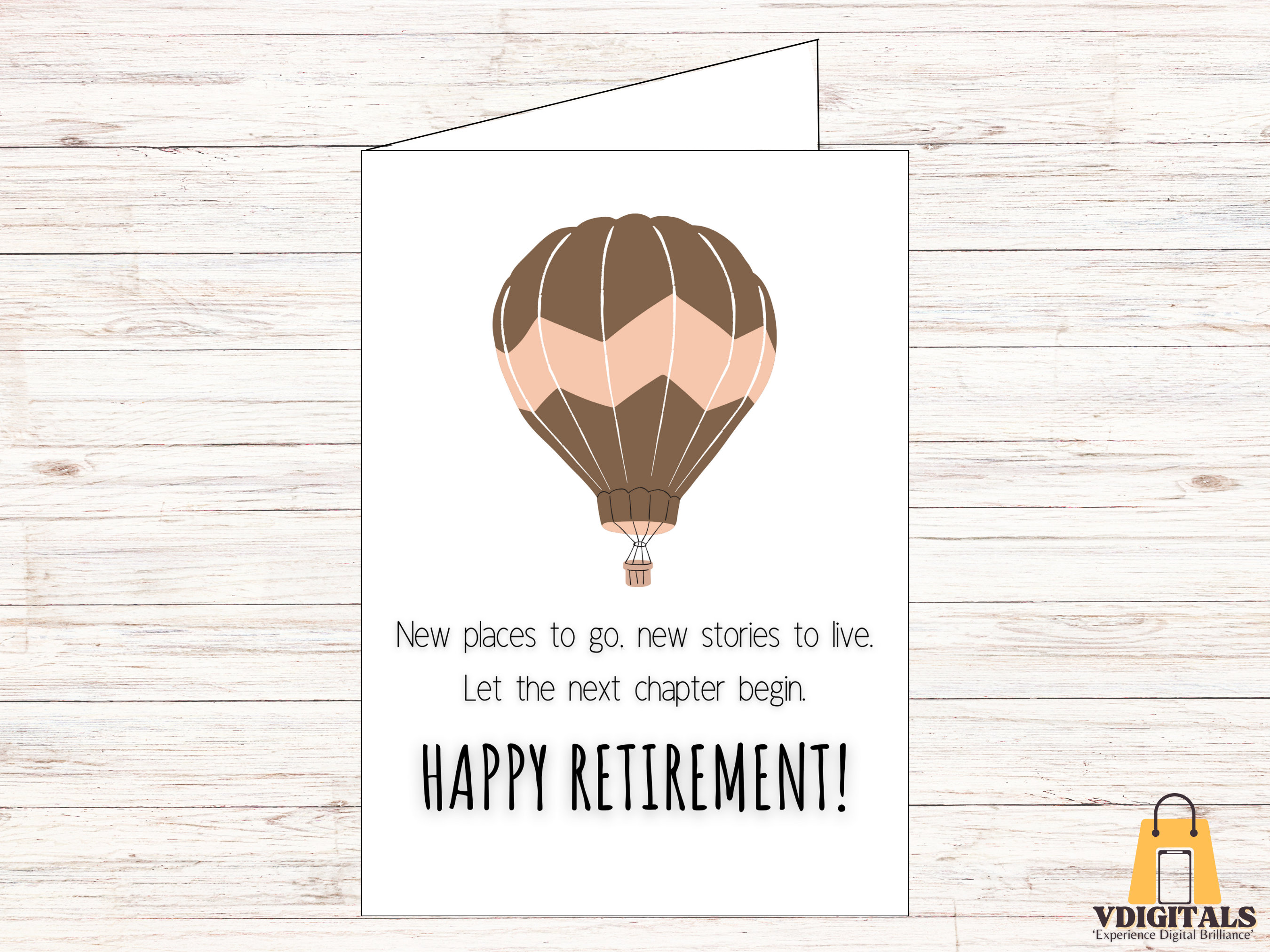 Retirement Card Printable Retirement Card for Colleague Retirement Gift ...
