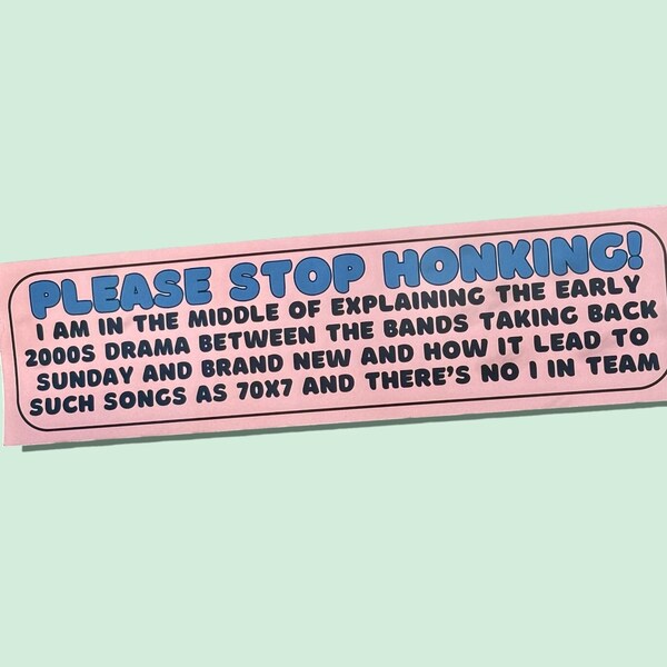 Stop Honking, I'm Explaining TBS and Brand New Drama