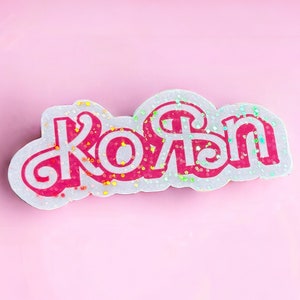 Kornbie Sparkle|Holographic Sticker