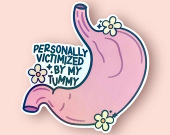 Víctima personal de mi pegatina holográfica de barriga