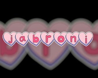 Pegatina holográfica Jabroni Sweetheart