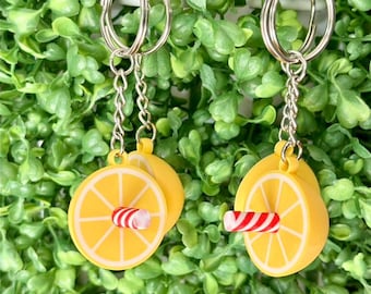 Dije para bolso/Llavero con sabor a menta y limón/Impresión 3D/Clásico de Baltimore