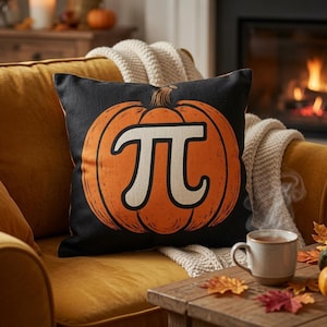 Dynia Pi do pobrania w wersji cyfrowej – zabawna sztuka matematyczna na Halloween do rękodzieła