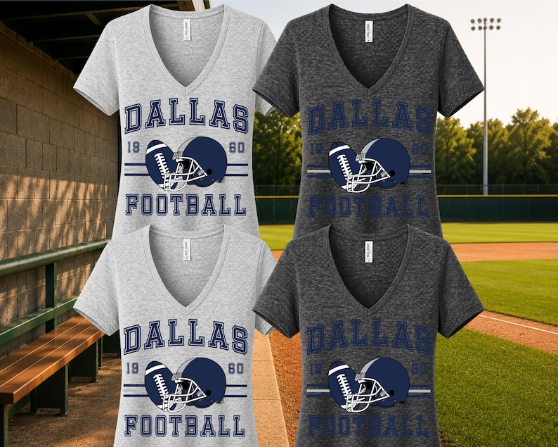 Dallas Football DTF Transfer, Sunday Football Mom Iron On Ready To Press, Vintage Navy Helmet Football Heat Transfer, 2-15 inch image 8