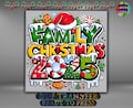 Family Christmas 2025 DTF Transfer, Colorful Holiday Matching Shirt Design Iron On Ready To Press, Xmas Print Heat Transfer, Gang Sheet