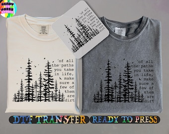 Camping Dtf Transfer, Funny Adventure Ready To Press, Family Camping Heat Transfer, Dtf Gang Sheet, Nature Lover, Outdoor Mountain Bride DTF