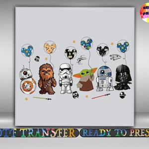 Starwars Iron on Transfer - Etsy