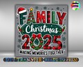 Family Christmas 2025 DTF Transfer, Matching Holiday Shirt Design Iron On Ready To Press, Family Reunion Print Heat Transfer, Gang Sheet