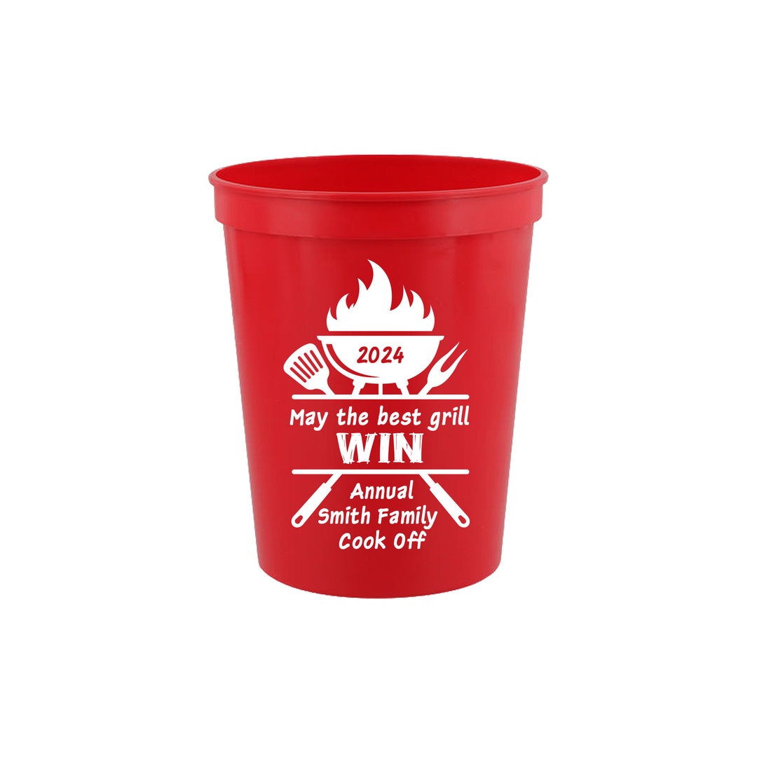 Cook off - Grill Stadium Cups - Etsy
