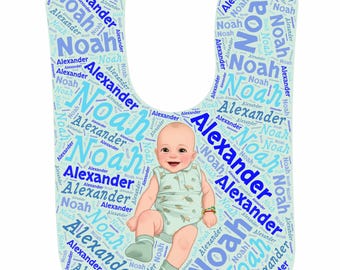 Personalized Baby Bib | Custom Baby Name Bib | Baby Shower Gift | Newborn Gift | Personalized Infant Bib | Unique Baby Boy Gift