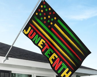 Juneteenth Flag 3x5 Ft - Celebrate Freedom Day