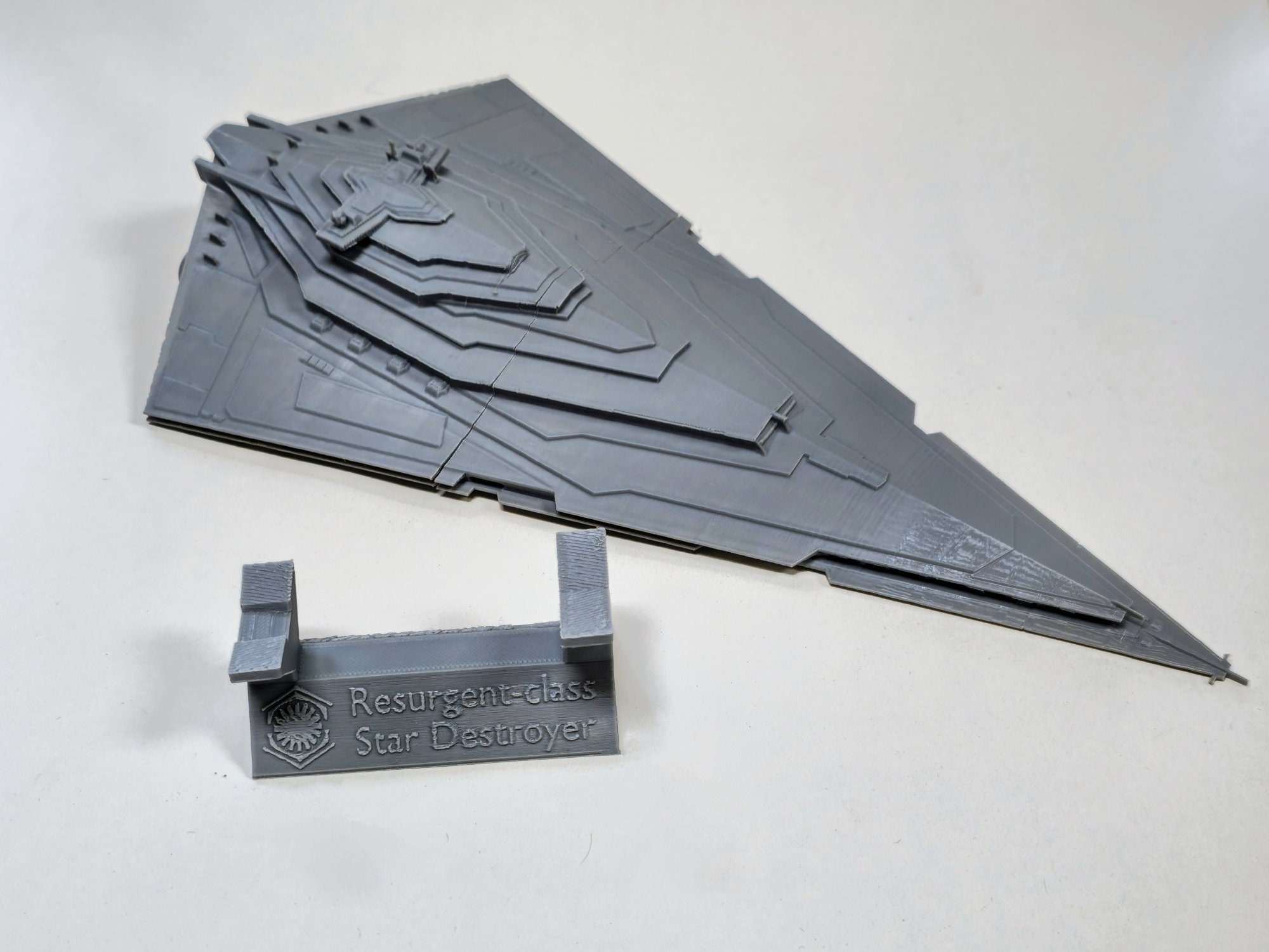 Resurgent-class Star Destroyer - First Order Flagship Model, 2 Sizes - Etsy