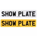 Personalised Custom gift number plate plates show name plate car plate car reg product logo