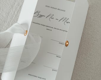 Your Nikah Belgium | Islamic marriage certificate