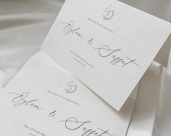 Place cards for weddings/henna evenings