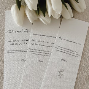 Ramadan place cards Sofra kartlari image 1