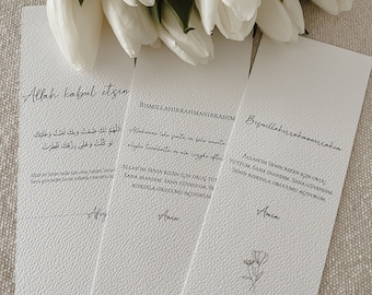 Ramadan place cards - Sofra kartlari