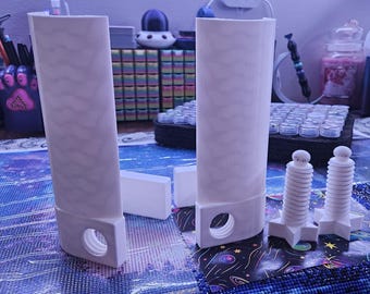 3D Printed Diamond Painting Table Clamps: Cosmic Craft Desk Organizer
