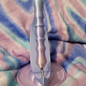 Moon Diamond Art Pen Holder: 3D Printed Craft Tool Stand image 2