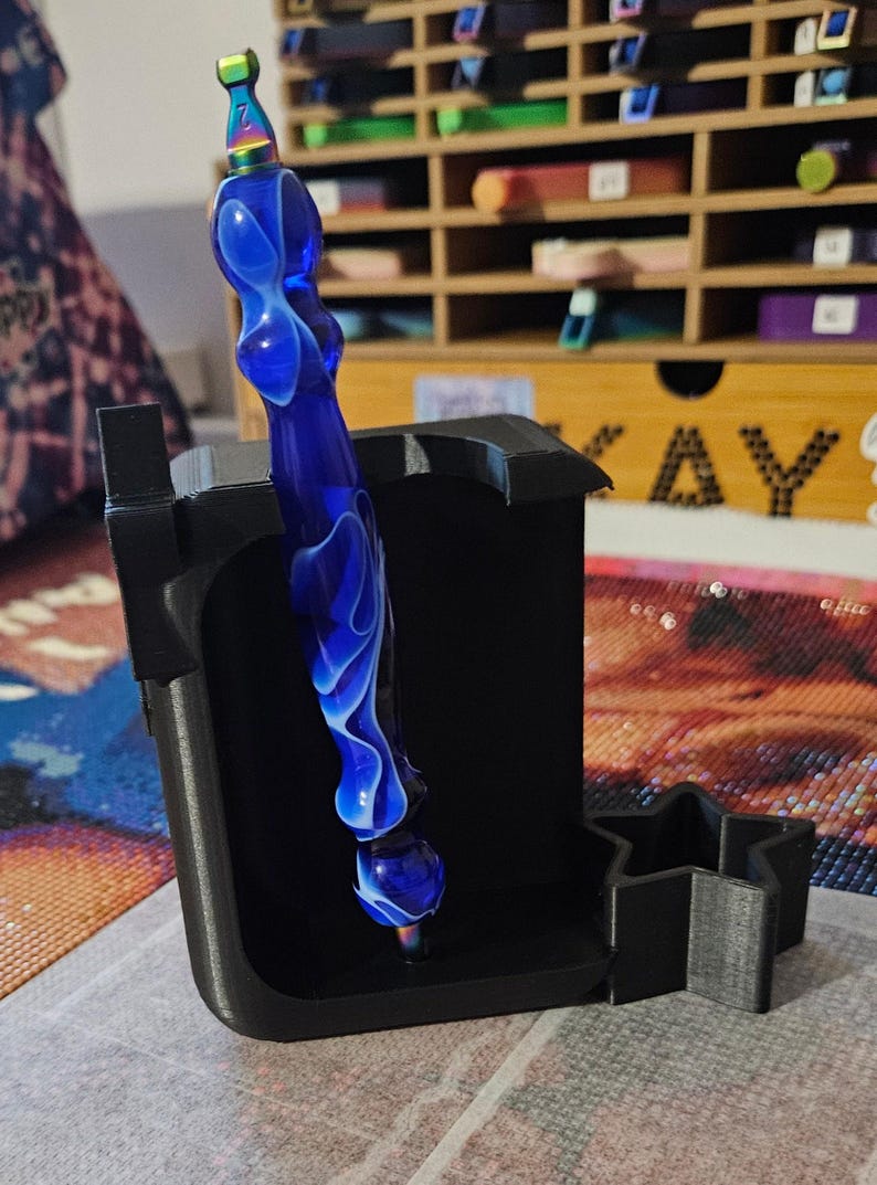 Star Trail Diamond Art Pen Holder with Wax Bowl image 3