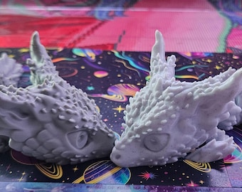 3D Printed Baby Desert Dragon: Articulated Fidget Toy