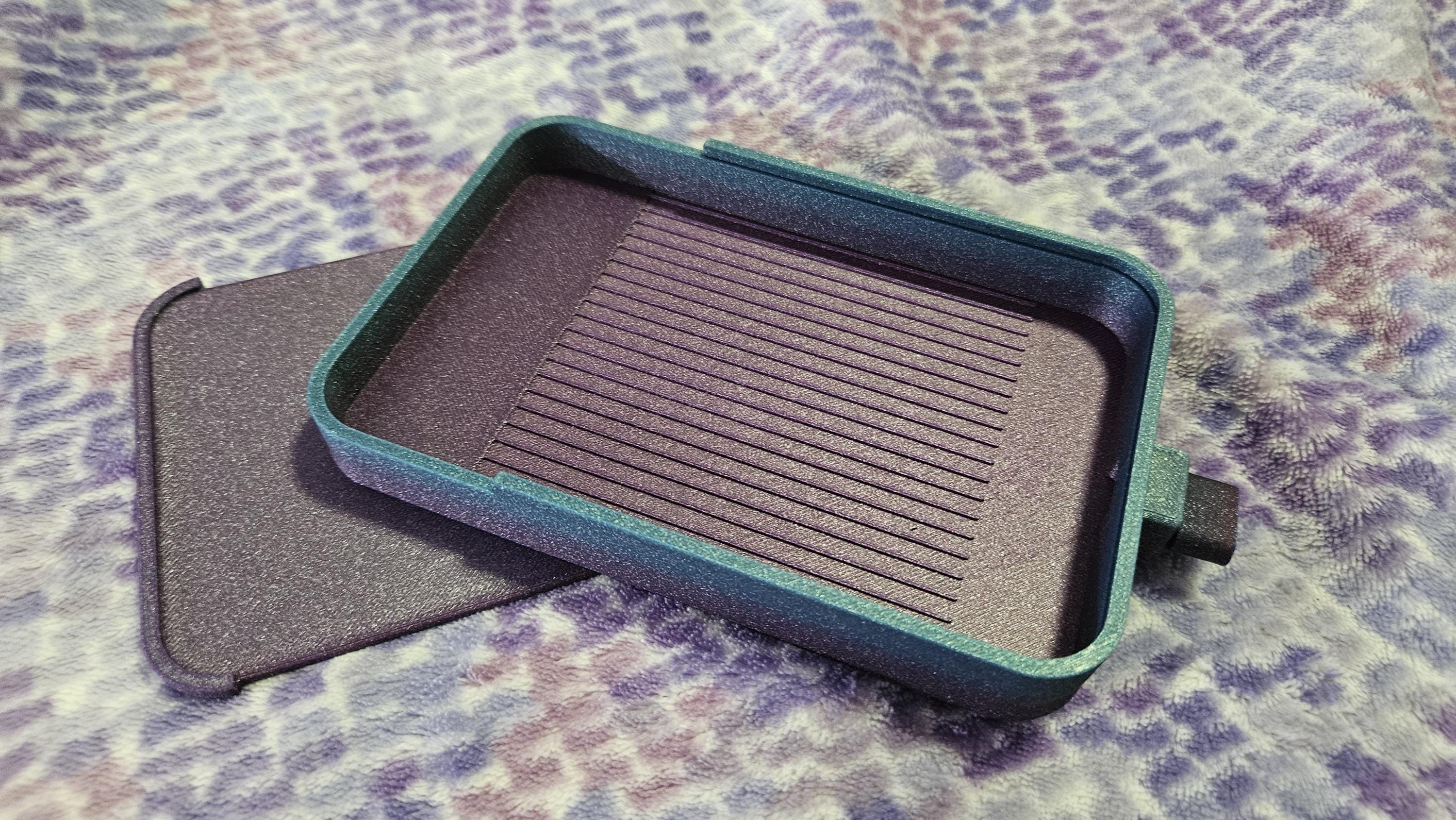 XL Diamond Art Tray: 3D Printed Drill Organizer with Lid
